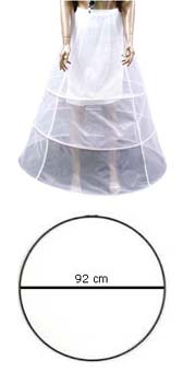 Underskirt with crinoline